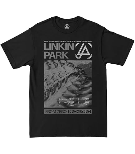Linkin Park from Zero Globe Long Sleeve Tee, Black, Small | Amazon.com